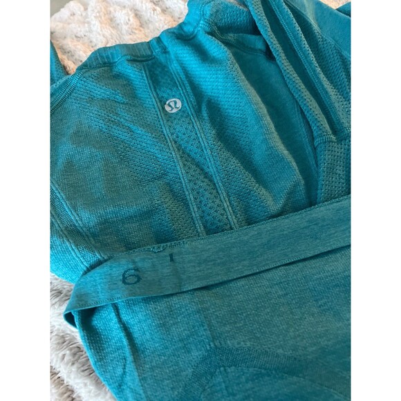 Lululemon Swiftly Tech Long Sleeve Teal - Picture 4 of 4